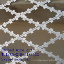 Barbed wire art